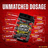Pre Gayor Black 3.0 (Optimally Dosed Advanced Pre Workout Formula with 5 Patented Ingredients)