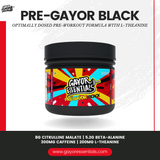 Pre Gayor Black + Pump Gayor Black 572g