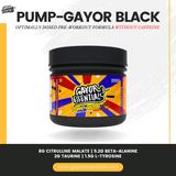 Pump-Gayor Black (Properly Dosed Pre-Workout Formula Without Caffeine)