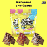 Iso Gayor - Whey Protein Isolate 1kgx2 + Protein Bars Bundle