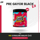 Pre Gayor Black 2.0 (Optimally Dosed Advanced Pre-Workout Formula with 10g Citrulline Malate)