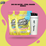 Iso Gayor : Whey Protein Isolate 2kg + Steel Shaker Bundle