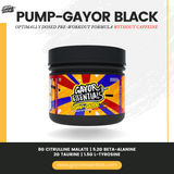 Pump Gayor Black (without caffeine) + T Shirt Bundle