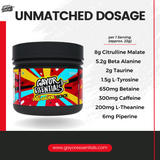 2 x Pre Gayor Black (properly dosed) + Lifting Gear Bundle