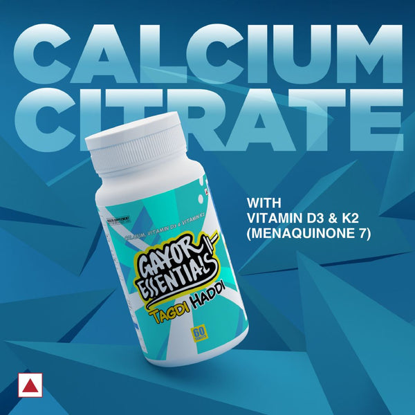 Tagdi Haddi (Calcium, Vitamin D3 & MK7) – Gayor Essentials