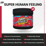 2 x Pre Gayor Black 2.0 + FREE SHAKER