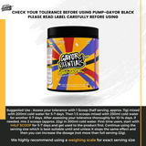 Pump-Gayor Black (Properly Dosed Pre-Workout Formula Without Caffeine)