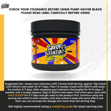 Pump-Gayor Black (Properly Dosed Pre-Workout Formula Without Caffeine)