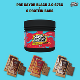 Pre Gayor Black 2.0 + Protein Bars Bundle
