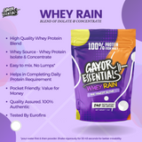 Whey Rain Blend 2kg + T Shirt Bundle