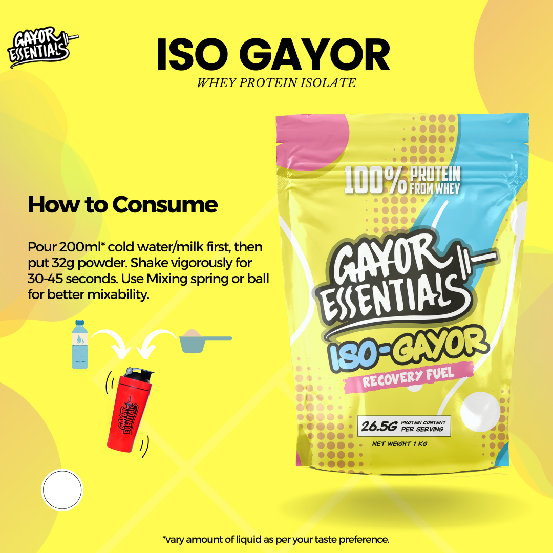 Iso Gayor Unflavored - Whey Protein Isolate 1kg