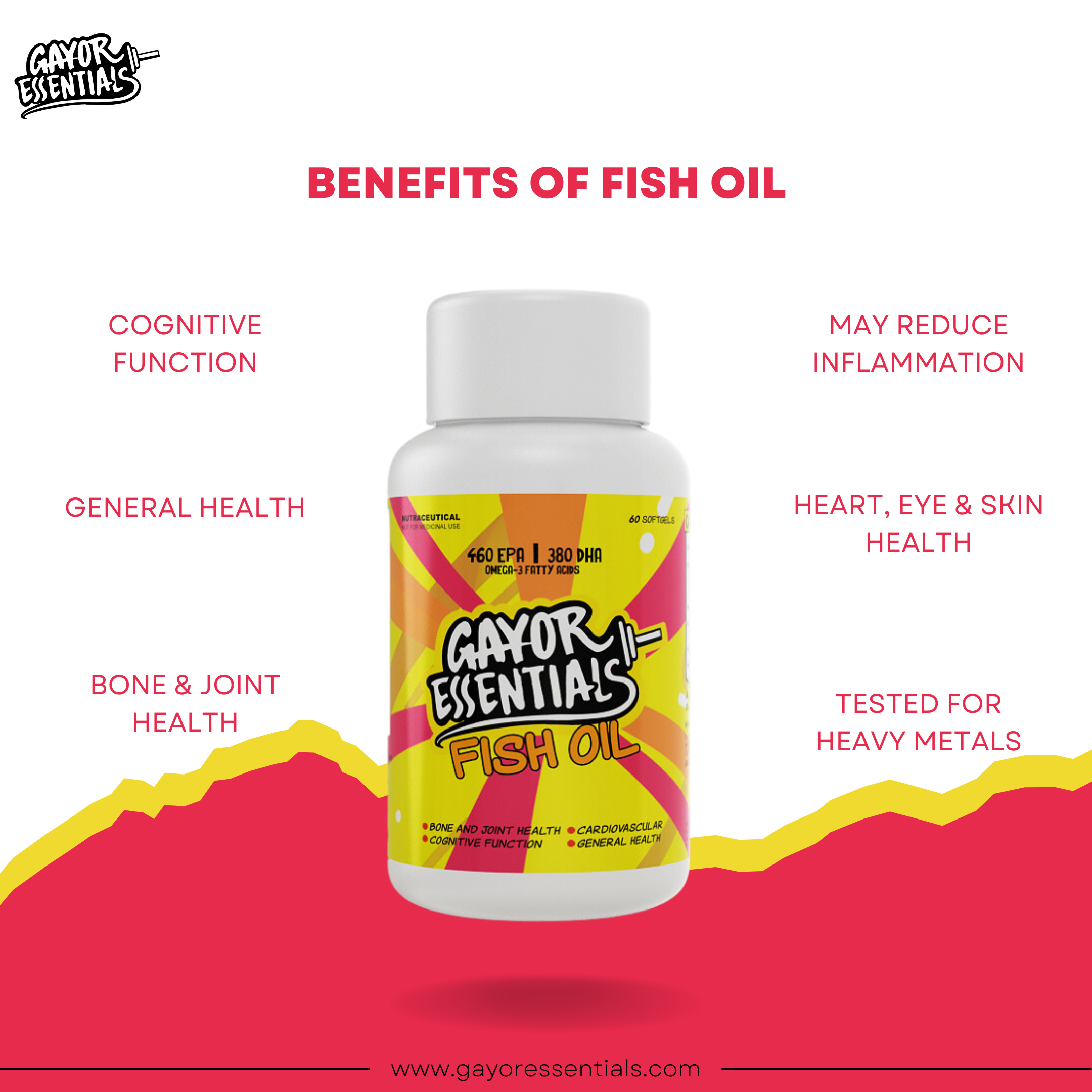 Fish Oil - Omega 3 Fatty Acids