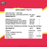 Fish Oil - Omega 3 Fatty Acids