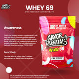 Whey 69 Unflavored - Whey Protein Concentrate 1kg