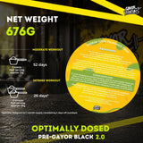 Pre Gayor Black 2.0 (Optimally Dosed Advanced Pre-Workout Formula with 10g Citrulline Malate)