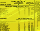 Intra EAA : Optimally Dosed 9 Essential Amino Acids