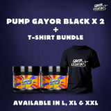 Pump Gayor Black + Pump Gayor Black T-SHIRT BUNDLE