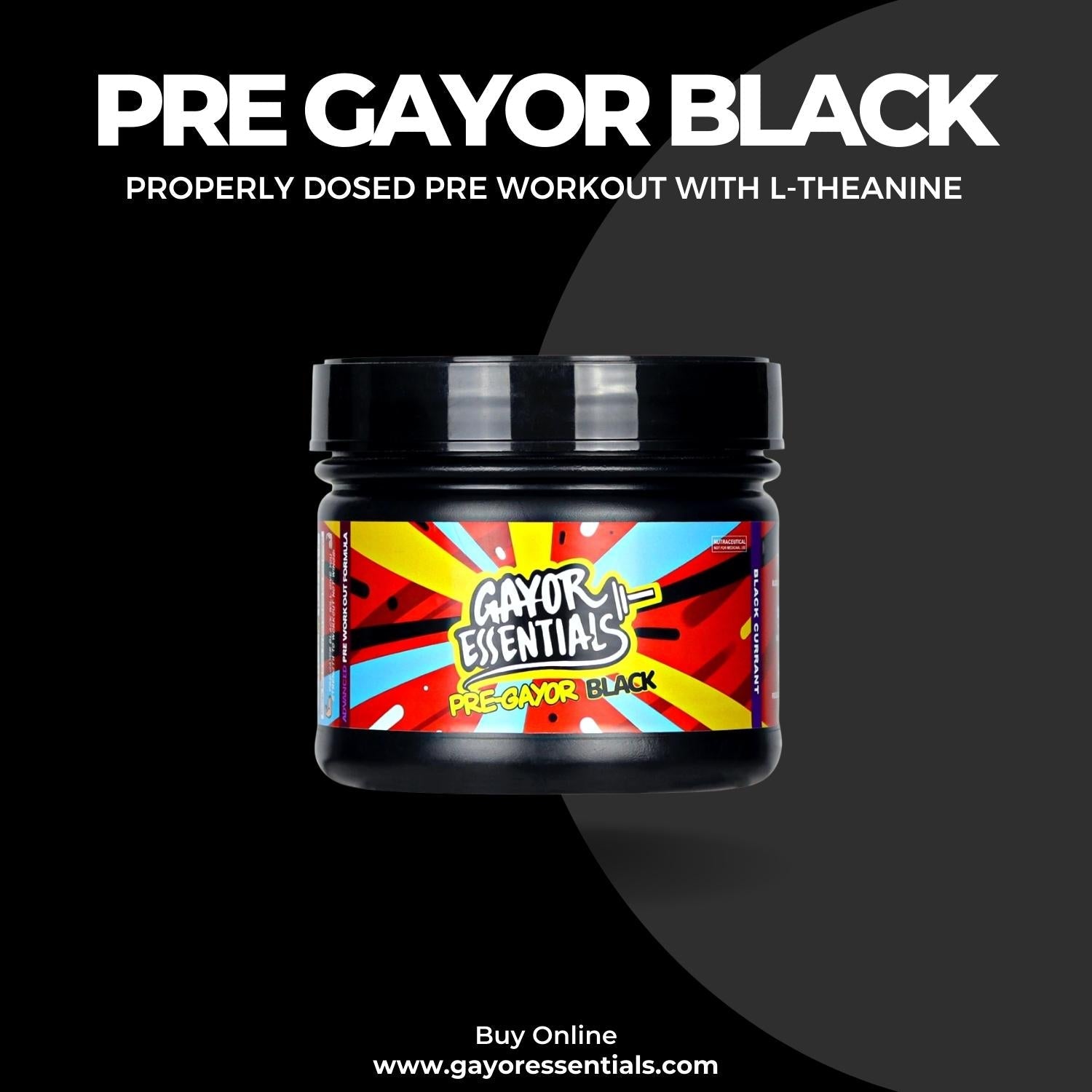 Pre Gayor Black + Pre Gayor Black T-SHIRT BUNDLE