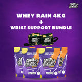 4kgs Whey Rain WRIST SUPPORT BUNDLE